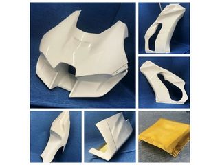 Kawasaki Ninja ZX 10R 2021/2024 Sebimoto Πολυεστερικό Κουστούμι Με Ενισχύσεις Kevlar