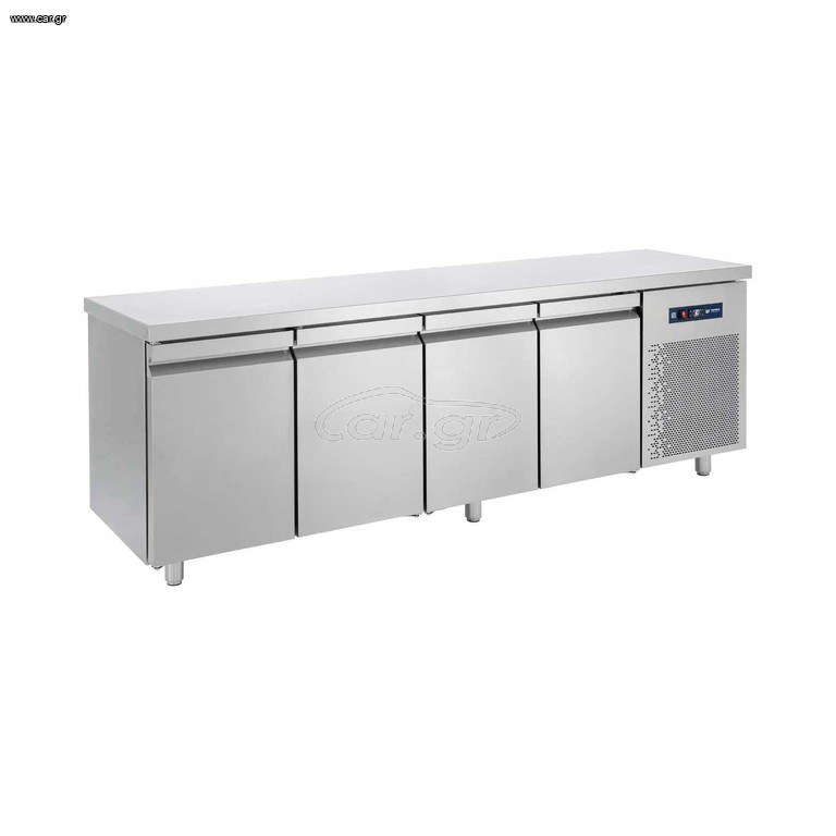 Επαγγελματικό Ψυγείο Πάγκος - Συντήρηση 239 x 70 εκ. 4 Πόρτες GN 1/1 PG239
