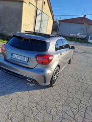 Mercedes-Benz A 160 2017 Γνήσιο amg line! Panorama led alcantara/δέρμα ΜΟΝΑΔΙΚΟ-thumb-9