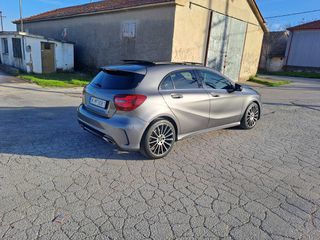 Mercedes-Benz A 160 2017 Γνήσιο amg line! Panorama led alcantara/δέρμα ΜΟΝΑΔΙΚΟ-thumb-11