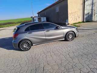 Mercedes-Benz A 160 2017 Γνήσιο amg line! Panorama led alcantara/δέρμα ΜΟΝΑΔΙΚΟ-thumb-12