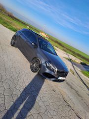 Mercedes-Benz A 160 2017 Γνήσιο amg line! Panorama led alcantara/δέρμα ΜΟΝΑΔΙΚΟ-thumb-14