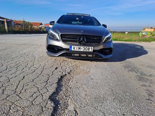 Mercedes-Benz A 160 2017 Γνήσιο amg line! Panorama led alcantara/δέρμα ΜΟΝΑΔΙΚΟ-thumb-16