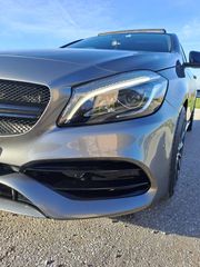 Mercedes-Benz A 160 2017 Γνήσιο amg line! Panorama led alcantara/δέρμα ΜΟΝΑΔΙΚΟ-thumb-21