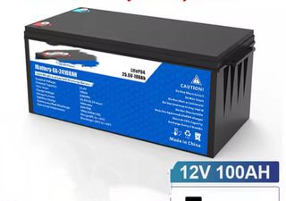 Μπαταρία λιθίου 100 ah - 15 χρόνια διάρκεια