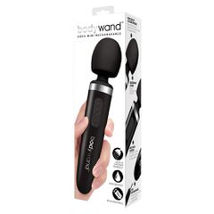 Δονητής Μασάζ Wand 15.5cm - Bodywand USB Multi-Function Black-thumb-1