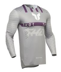 Μπλούζα Αντρική THOR  Sportmode Flite Jersey Γκρι-Μωβ-Άσπρη