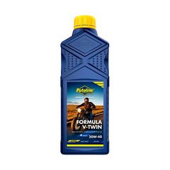 Putoline Ημισυνθετικό λάδι κινητήρα 4T μοτοσυκλέτας Formula V-Twin 20W-40 engine oil. 1 liter