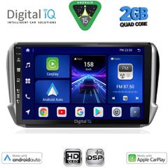 DIGITAL IQ BXC 3508_CPAA (10inc) MULTIMEDIA TABLET for PEUGEOT 208-2008 mod. 2012-2021 | Pancarshop