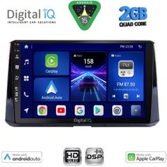 DIGITAL IQ BXC 3716_CPAA (10inc) MULTIMEDIA TABLET for TOYOTA COROLLA mod. 2019-2026 | Pancarshop