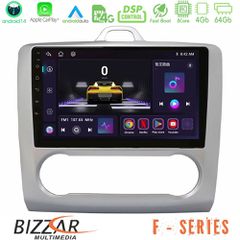 Bizzar F Series 8Core Android14 4+64GB  Ford Focus Auto AC Navigation Multimedia Tablet 9 Με Carplay & Android Auto | Pancarshop