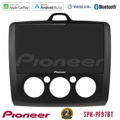 Pioneer SPH-PF97BT Series Ford Focus Manual AC Multimedia Station 9 (Tablet Style) (Μαύρο Χρώμα) Με Carplay & Android Auto | Pancarshop
