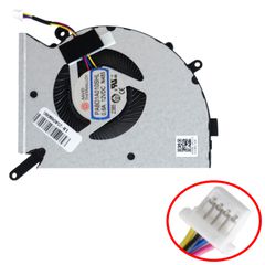 Ανεμιστηράκι Laptop - CPU Cooling Fan για MSI Stealth GS77 12UHS 12UH 12UGS 12UE 17A13VI MS-17P1 PABD1A010SHL N485 PABD1A010SHL-N485 E33-0801250-MC2 4pin ( Κωδ.81627 )