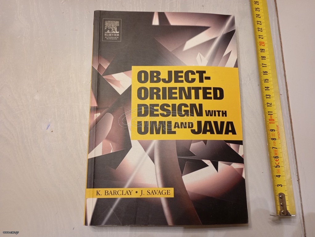 OBJECT ORIENTED DESIGN with UML AND JAVA