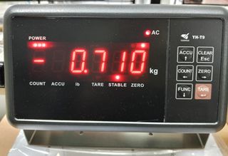 Ηλεκτρονικος Ενδεικτης (Indicator).Απο 3 kg εωs 12 Ton. Η τιμη δεν περιλαμβανει ΦΠΑ. Περιορισμενος αριθμος τεμαχιων-thumb-2