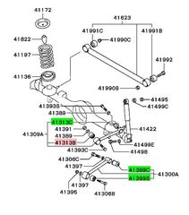 ΣΥΝΕΜΠΛΟΚ ΠΙΣΩ ΚΟΝΤΡΑΣ MITSUBISHI PAJERO PININ 3DR '99- (MR272768)-thumb-2