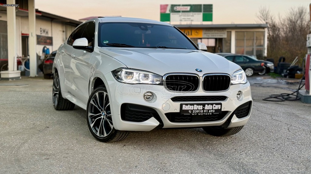 Bmw X6 2017 Xdrive 30d Mpack Head up Navi/Camera Ηλιοροφη