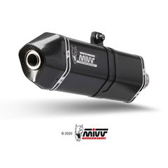 Τελικο Εξατμισης Mivv Speed Edge Slip On Triumph Tiger 1200 16-20 Black S.s/Carbon