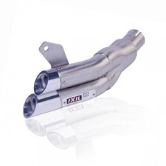 Ixil Dual Hyperlow Slip On Muffler - Left Side-thumb-1