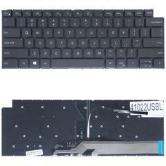 Πληκτρολόγιο - Laptop Keyboard για Dell Inspiron 14 5440 5441 5445 7440 7441 7445 7460 US No Frame Backlight Black ( Κωδ. 41022USBL )