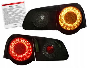 LED TAIL LIGHTS SMOKE fits VW PASSAT B6 3C 03.05-10  eautoshop gr