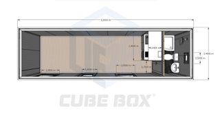 Κοντέινερ 2026 Γραφείο- container 8 x 2,40 με wc και κουζινα-thumb-2