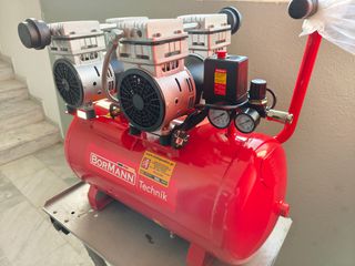 ΚΟΜΦΛΕΡ ΑΘΟΡΥΒΟ BORMANN 50lit με 2 ΜΟΤΕΡ Χ 0,75KW(2,0HP) ΔΕΙΤΕ ΤΟ ΣΤΗΝ ΕΚΘΕΣΗ ΜΑΣ