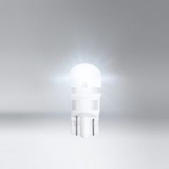 Λάμπες Led T10 12volt 1watt Λευκές 6000k Osram 2825DWP-02B 2 Τεμάχια-thumb-1