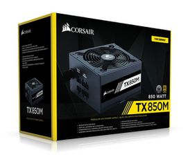 ΤΡΟΦΟΔΟΤΙΚΟ CORSAIR TX850M – 850 Watt 80 PLUS® Gold-zertifiziertes Netzteil