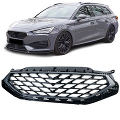 Σπορ μάσκα μαύρη γυαλιστερή για Seat Leon FR Τύπος KL από το έτος μοντέλου 2020 και μετά