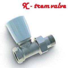 Διακόπτης καλοριφέρ ευθείας 1/2" ίντσα XTR valve