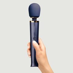Premium Συσκευή Μασάζ Le Wand Premium Petite Rechargeable Vibrating Massager - Μπλε Navy