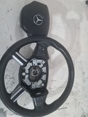 ΤΙΜΟΝΙ ΜΑΥΡΟ ΔΕΡΜΑTINO SPORT B CLASS W245 ΜΕ ΑΕΡΟΣΑΚΟ ΚΑΙ ΧΕΙΡΙΣΤΗΡΙΑ ΚΟΜΠΛΕ