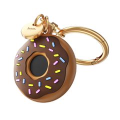 Συσκευή εντοπισμού Hoco. DI78 με Θήκη Μπρελόκ Donut Μόνο για iOS Συμβατό με Apple Find My Network