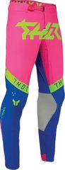 Παντελόνι Μηχανής THOR  Sportmode Flite Pants Ροζ-Μπλε-Κίτρινο