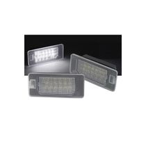 Led Φαναράκια Πινακίδας Για Fiat 500X 18+ / 500e 20+ / Abarth 500e 23+ / Alfa Romeo Tonale 22+ Ζευγάρι 2 Τεμάχια