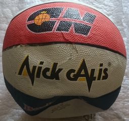 Συλλεκτικη μπαλλα μπασκετ Nick Galis