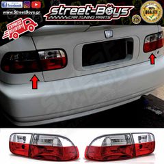 ΠΙΣΩ ΦΑΝΑΡΙΑ HONDA CIVIC MK5 SEDAN COUPE (09.1991-08.1995) | Street Boys - Car Tuning Shop |