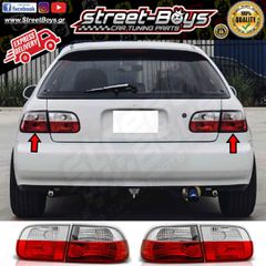 ΠΙΣΩ ΦΑΝΑΡΙΑ [3D TYPE] HONDA CIVIC MK5 HATCHBACK (09.1991-08.1995) | Street Boys - Car Tuning Shop |