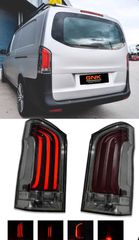 ΦΑΝΑΡΙΑ ΠΙΣΩ LED Tail Lights Mercedes-Benz W447 Van V-Class & Vito Valente 2015-2024