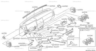 ΕΞΑΕΡΙΣΤΗΡΑΣ ΒΕΝΤΗΛΑΤΕΡ ΚΑΛΟΡΙΦΕΡ  NISSAN PICKUP D21   6875001G11