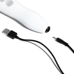 Doxy - Die Cast R Rechargeable Wand Massager Stardust - White