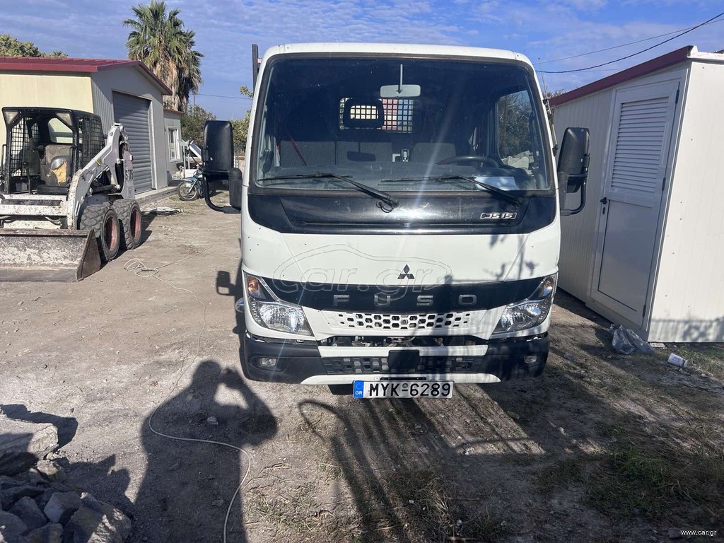 Ανατροπή Mitsubishi 2023 Fuso canter 3S15