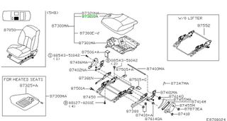 ΤΑΠΕΤΣΑΡΙΑ ΚΑΘΙΣΜΑΤΟΣ ΟΔΗΓΟΥ NISSAN ALMERA N16 87361BN003