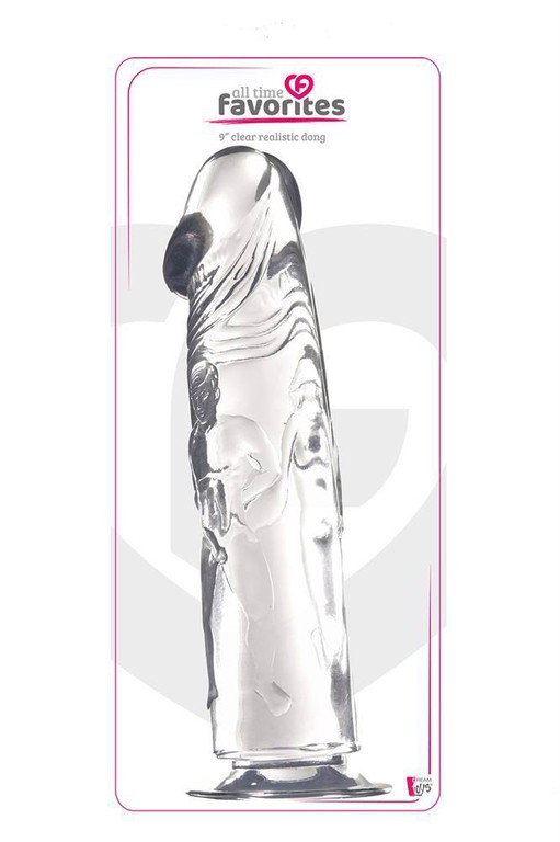 9" clear dong