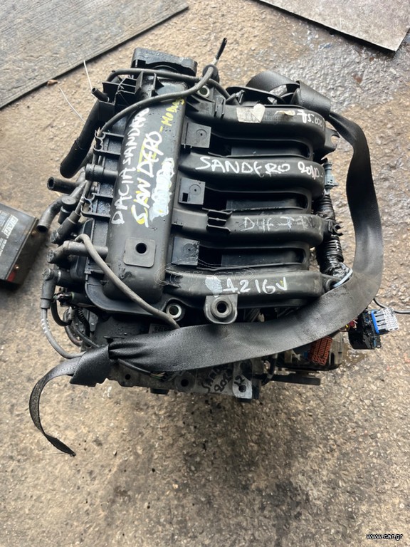 Κινητήρας Dacia Sandero 2012 D4F