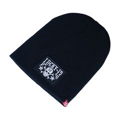 Lucky 13 Σκούφος Skull stars patch beanie black