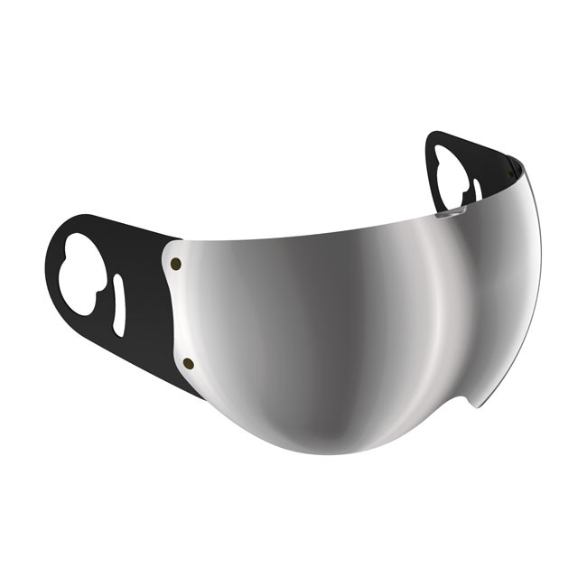 Roof visor iridium silver