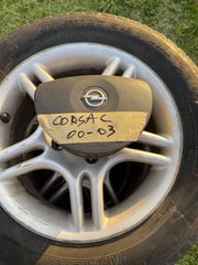 Opel Corsa C 00-03 κάλυμμα αερόσακου τιμονιού με αερόσακο