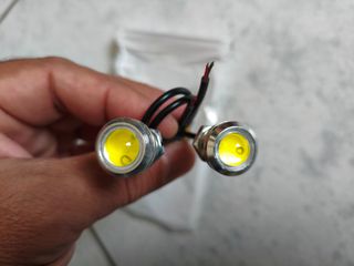 Σετ 2 τεμ. Αδιάβροχα Led Φωτισμού 3W 450lm 120° DC 12V IP20 Ψυχρό Λευκό 6000K